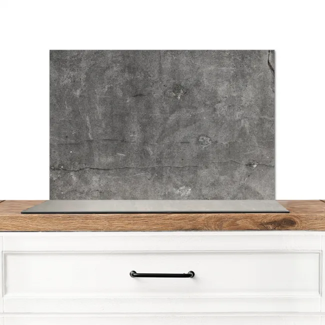 Beton - Muur - Cement Spatscherm Aluminium klein -3d_zonderpan