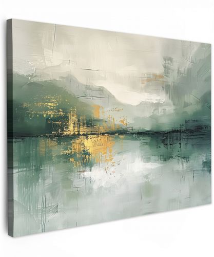 Groen - Modern - Abstract - Goud