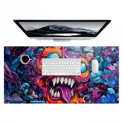 Monster - Graffiti - Kleuren - Oranje