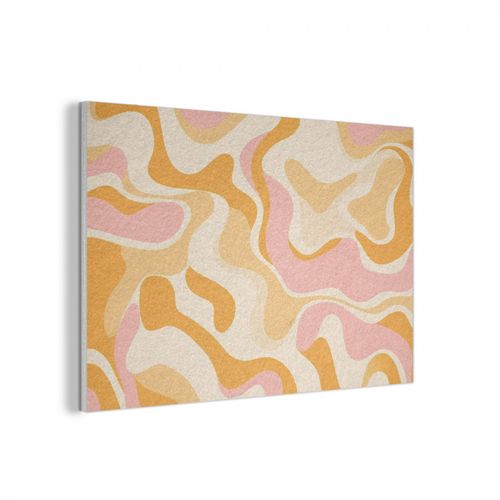 Abstract - Golvend - Oranje