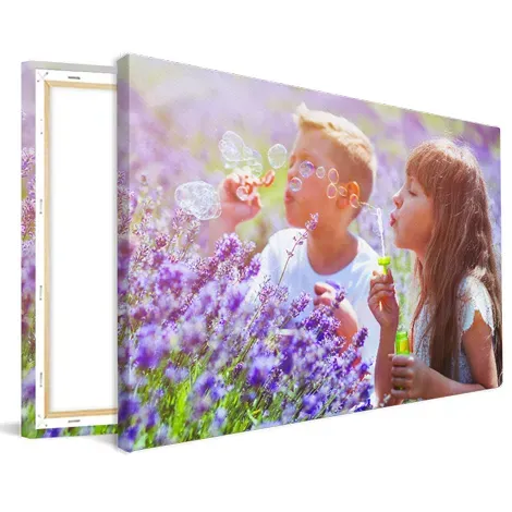 Foto op canvas