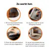 Vrouw - Kroon - Tomaat - Bascilicum - Zonnebril Inductie beschermer vinyl 3mm middel -zzzzzzz-td-werking