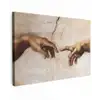 Adam - Michelangelo - Schilderij - Creation of Adam canvas 2cm klein -z3d