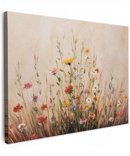 Wilde bloemen - Penseelstreken - Rustgevend