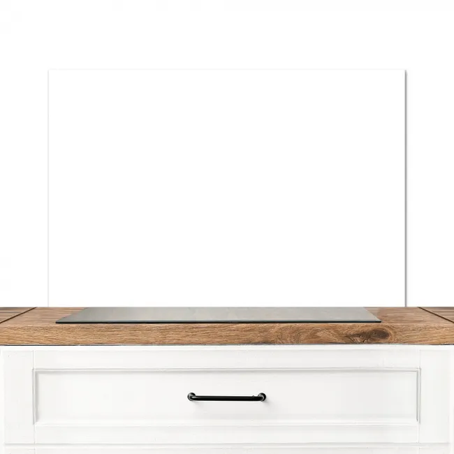 Wit - Kleuren - Neutraal Spatscherm Aluminium middel 423 -3d_zonderpan