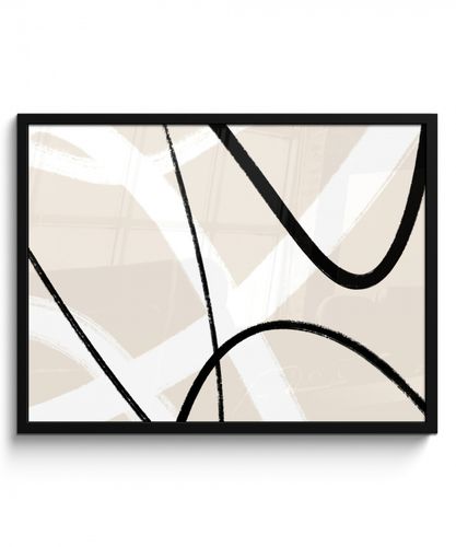 Lijn - Abstract - Minimalisme - Pastel