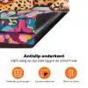 Luipaard - Kleurrijk - Tropisch Inductie beschermer vinyl 3mm middel -zzzzzzz-td-onderkant
