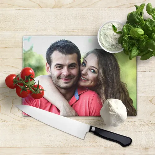 Snijplank met foto