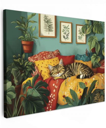 Kat - Planten - Groen