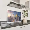 New York - Doorkijk - Skyline Spatscherm Aluminium middel -zzproduct_nieuw