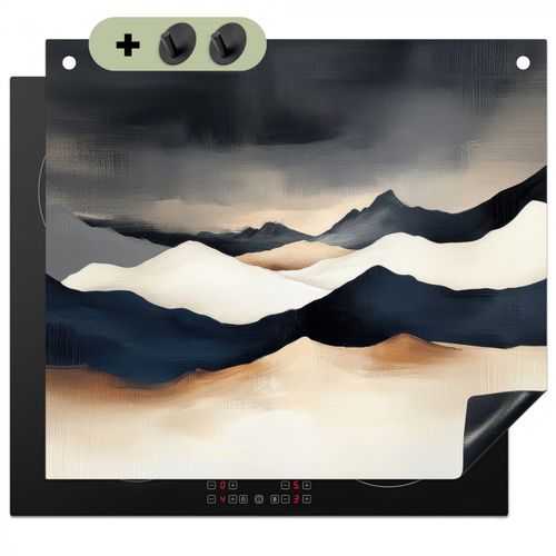 Bergen - Donkerblauw - Landschap