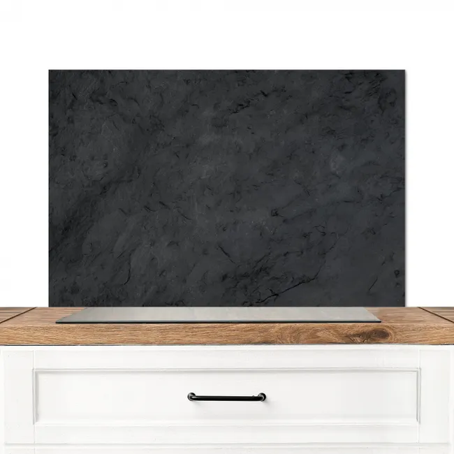 Grijs - Cement - Beton - Industrieel - Structuur Spatscherm Aluminium middel -3d_zonderpan