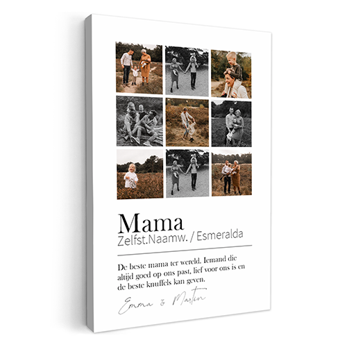 Canvas - Mama betekenis