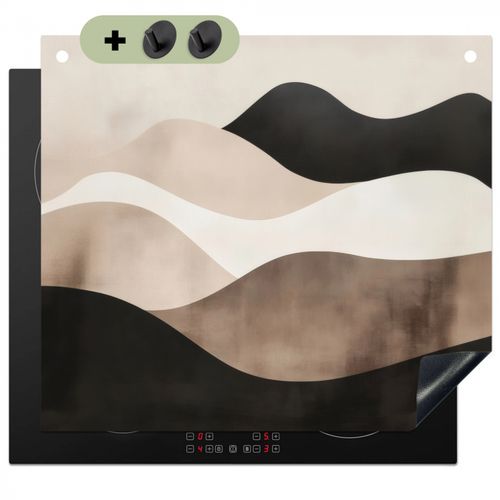 Abstract - Landschap - Golven - Crèmekleur