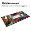 Trap - Graffiti - Kleuren - Kunst Muismat XXL middel -sfeer4