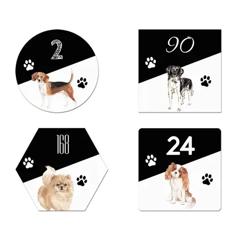 Naambordje Voordeur Honden