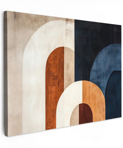 Abstract - Vormen - Donkerblauw