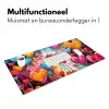 Hartjes - Kleuren - Kunst - Liefde Muismat XXL middel -sfeer4