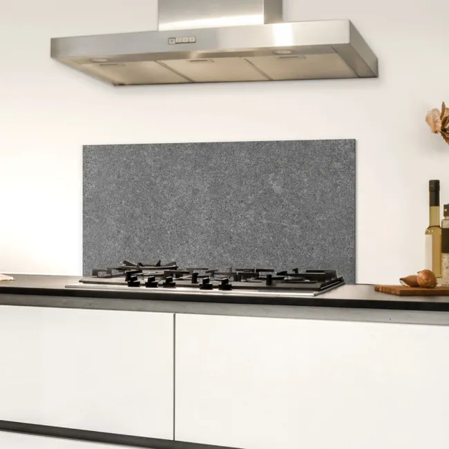 Beton - Patronen - Cement - Vintage - Textuur - Rustiek Spatscherm Aluminium klein -sfeer4