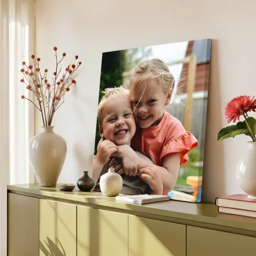 Foto op canvas