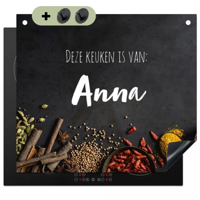 2 in 1 Inductie beschermer - Kruiden