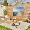 Strand en Zee tuinposter los doek groot -sfeer4