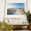 Strand en Zee tuinposter los doek groot -sfeer7