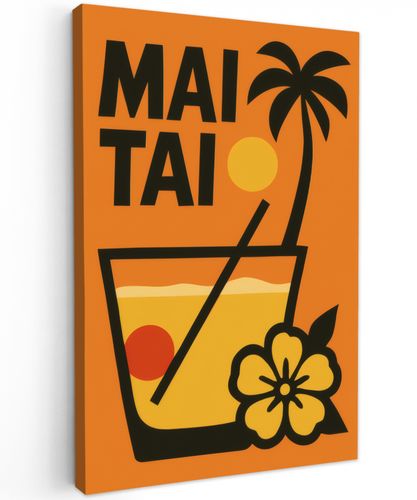 Palmboom - Bloem - Art - Drink