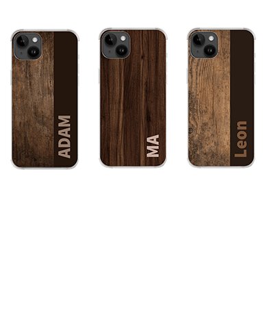 Telefoonhoesje Hout look