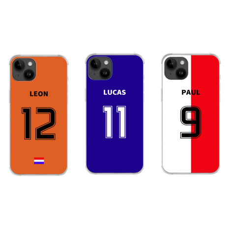 3 opties van telefoonhoesjes voetbal