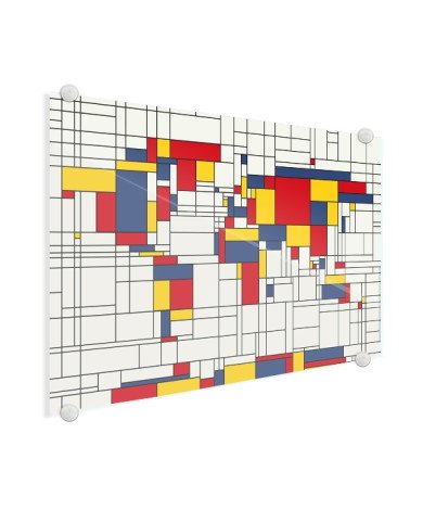 Mondriaan origineel plexiglas