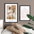 Set housewarming posters boven witte kussens thumbnail