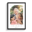 Poster met lijst van een opa met zijn (klein)kinderen thumbnail