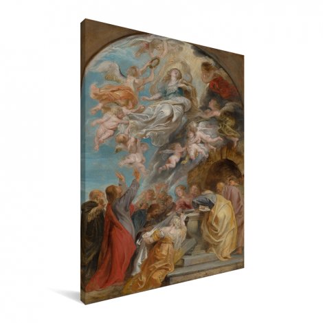 Modello voor de hemelvaart van Maria - Schilderij van Peter Paul Rubens Canvas