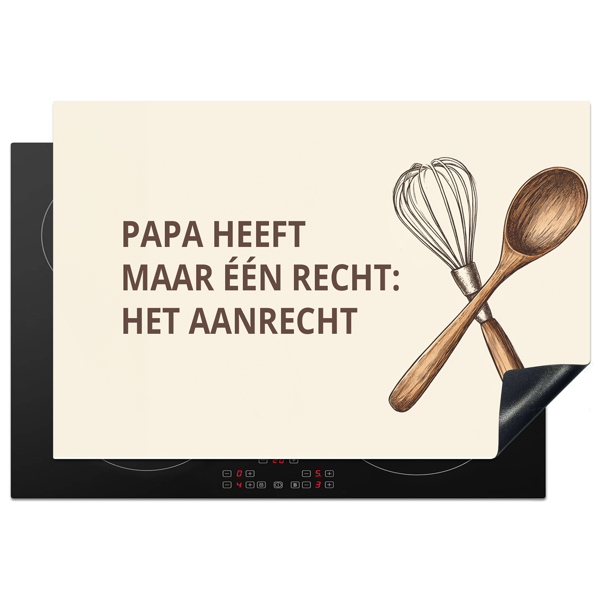 inductiebeschermer Papa heeft maar één recht