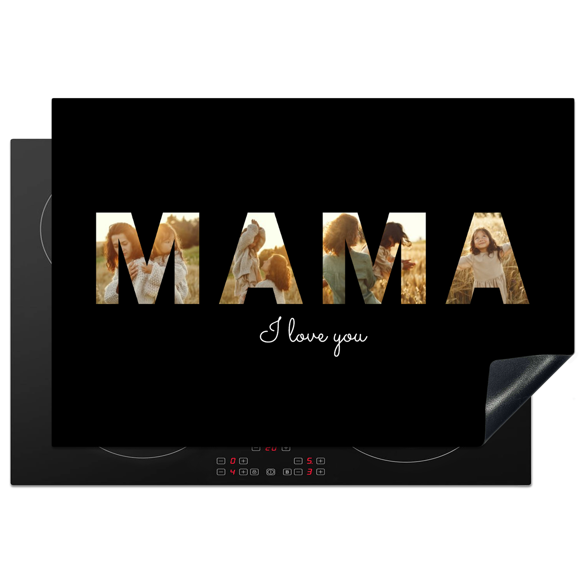 Inductiebeschermer - Mama collage