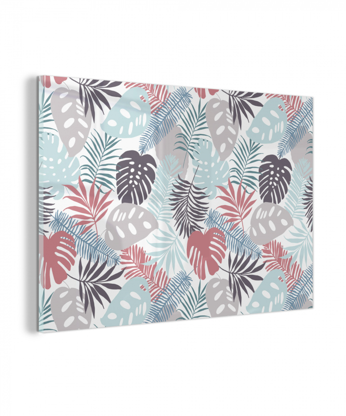 Bladeren - Jungle - Pastel - Tropisch plexiglas 5mm klein -z3d