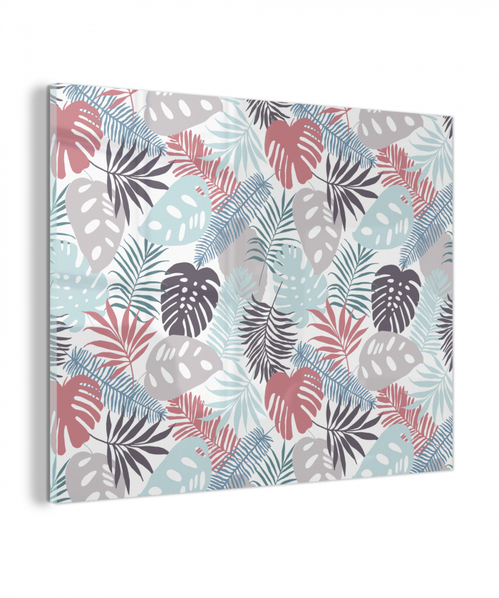 Monstera - Pastel - Bladeren - Tropical plexiglas 5mm middel -z3d