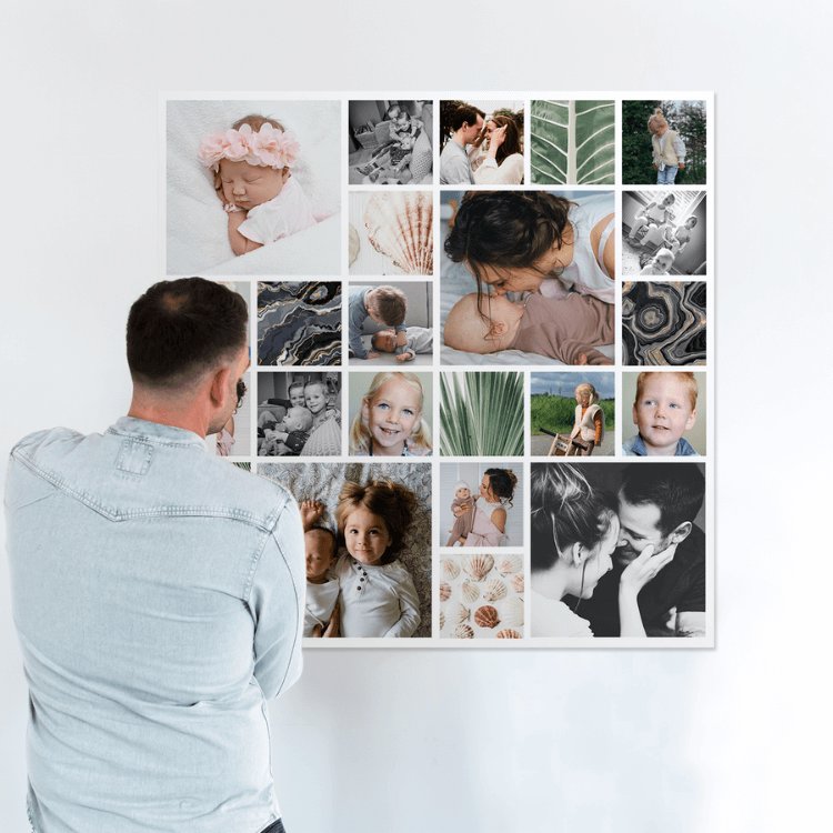 Canvas collages