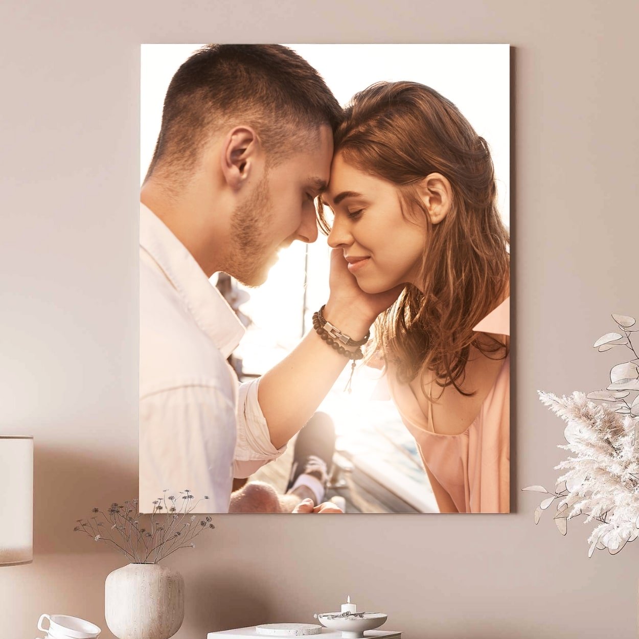 Foto op canvas