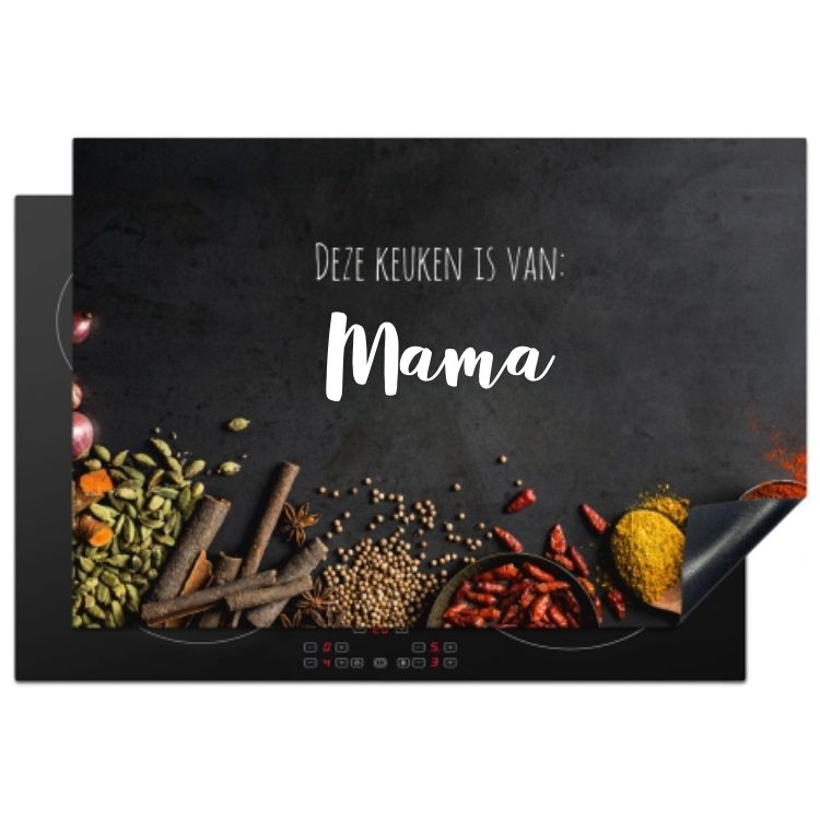 Inductiebeschermer deze keuken is van