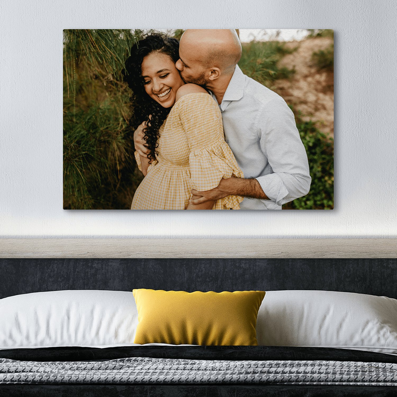 Foto op canvas