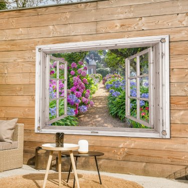Foto op tuinposter