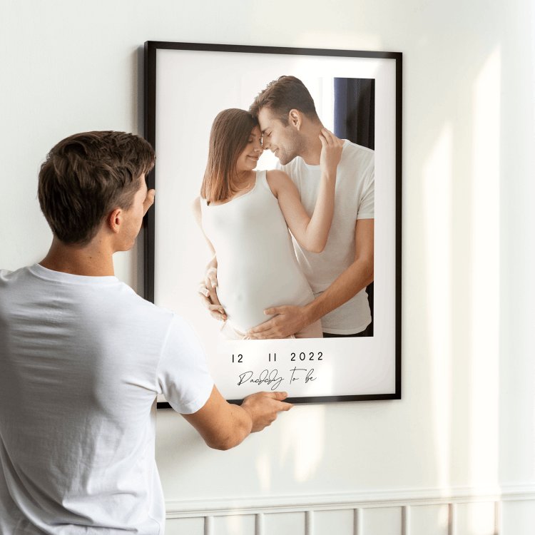 Gepersonaliseerde foto in lijst