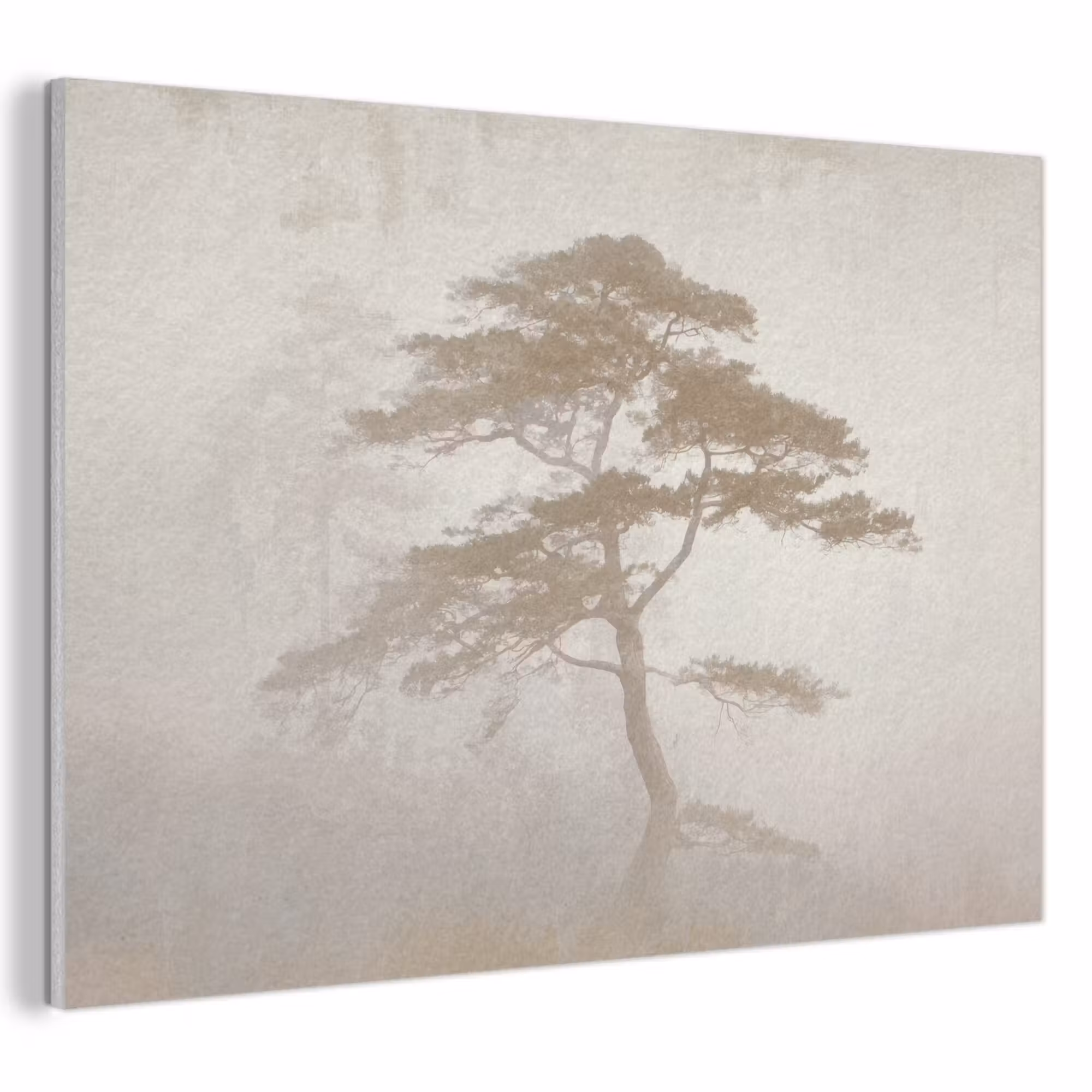 Akoestisch schilderij - Boom - Oosterse stijl - Landschap