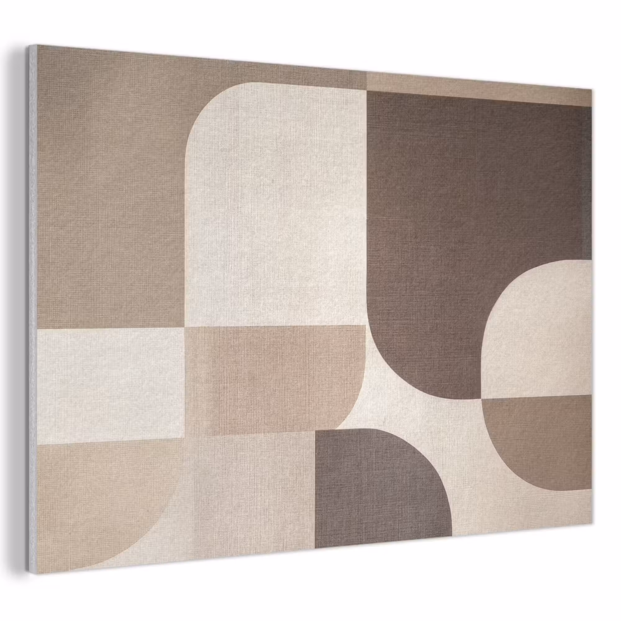 Akoestisch schilderij - Geometrisch - Geweven structuur - Modern