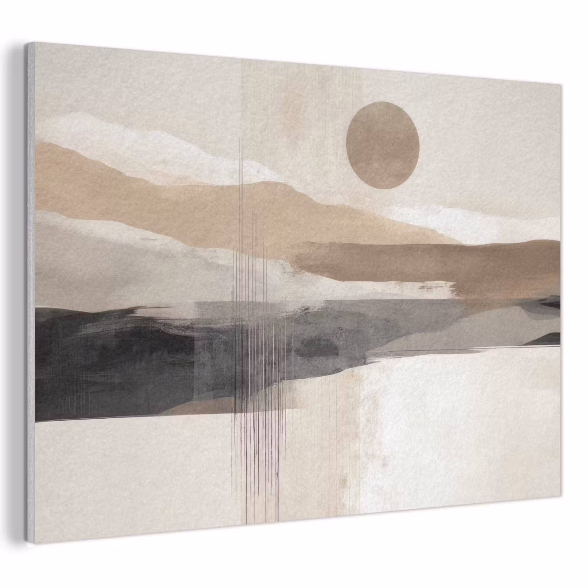 Akoestisch schilderij - Minimalistisch - Landschap - Dimensie
