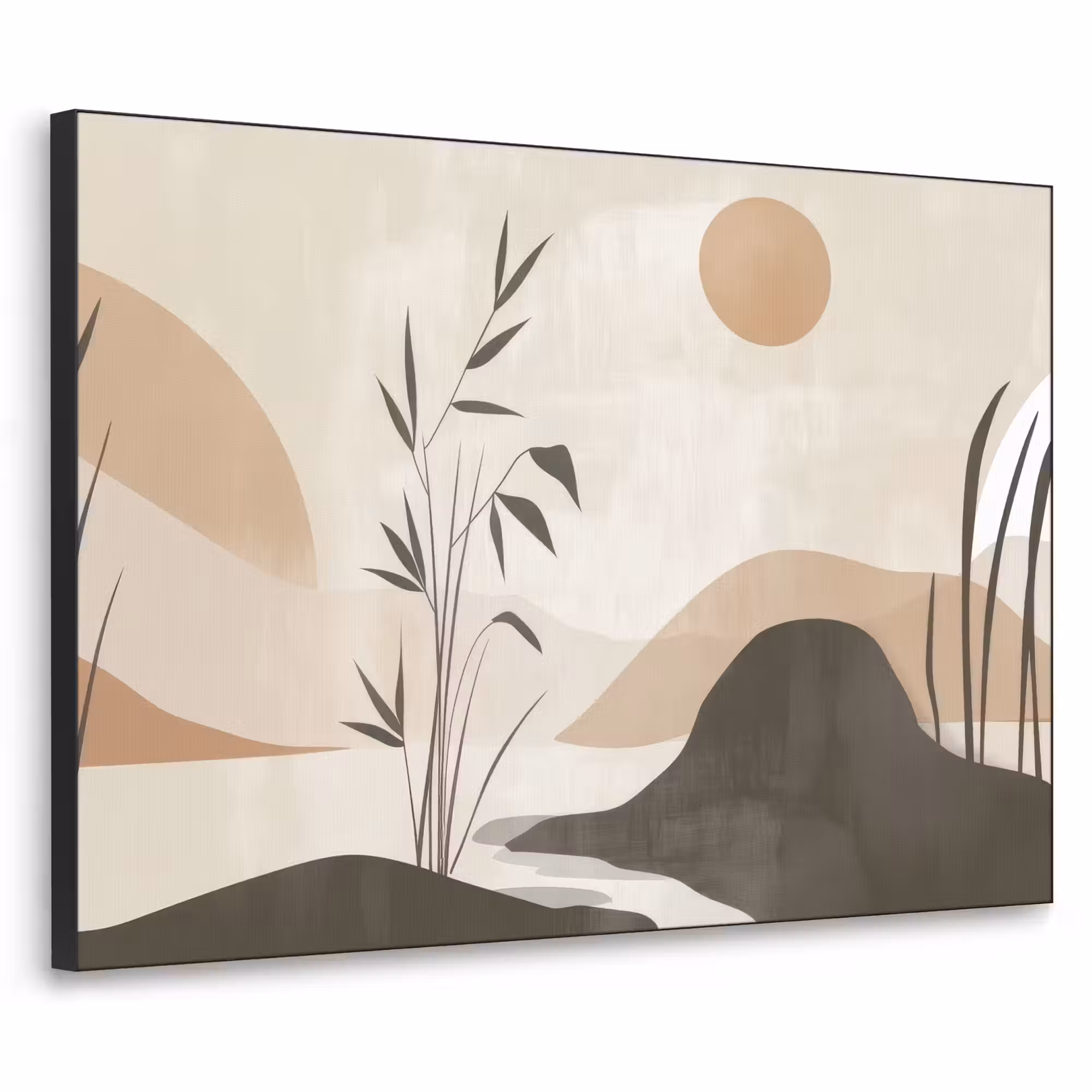 Art Frame - Japandi - Landschap - Beige
