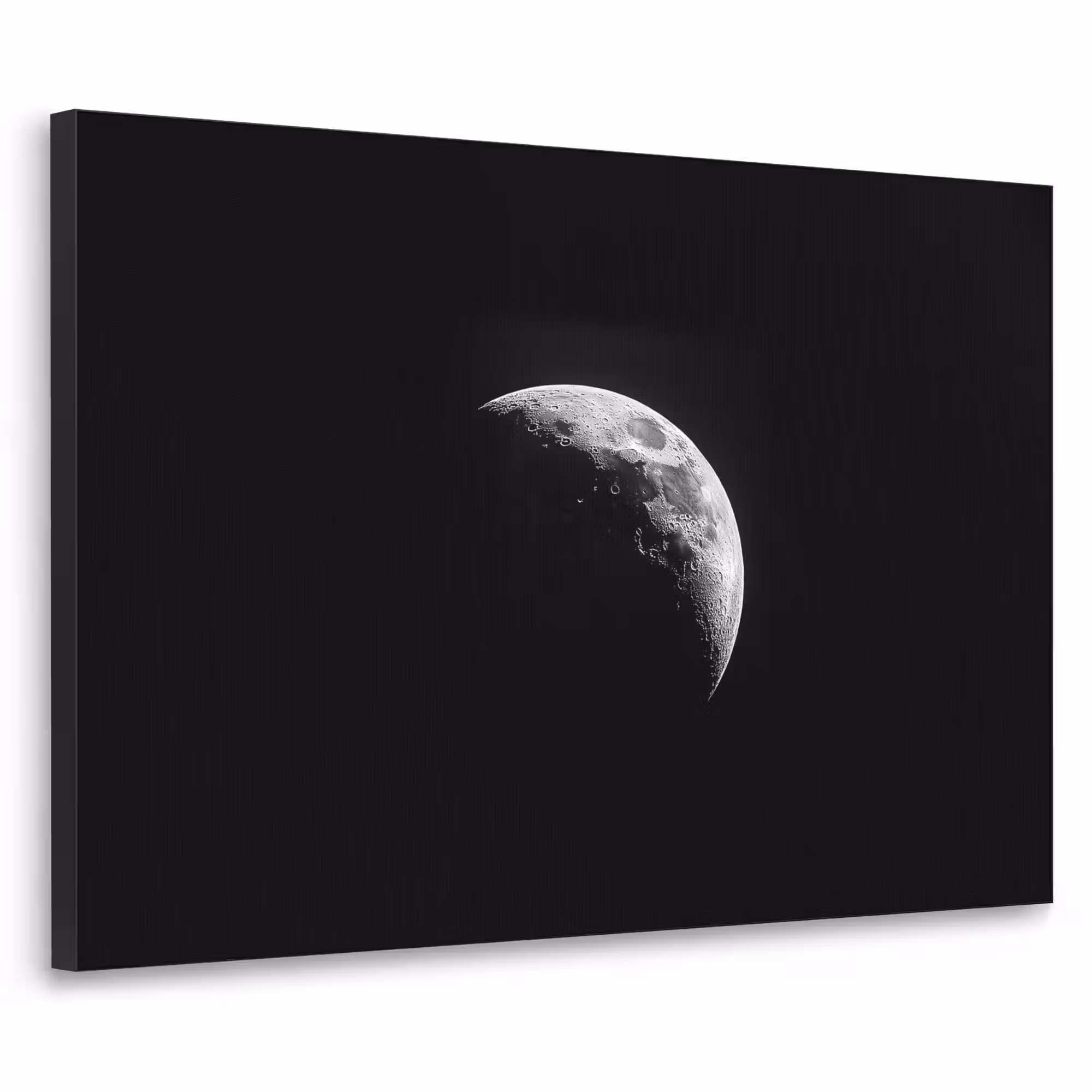 Art Frame - Maan - Hemel - Zwart - Schaduw