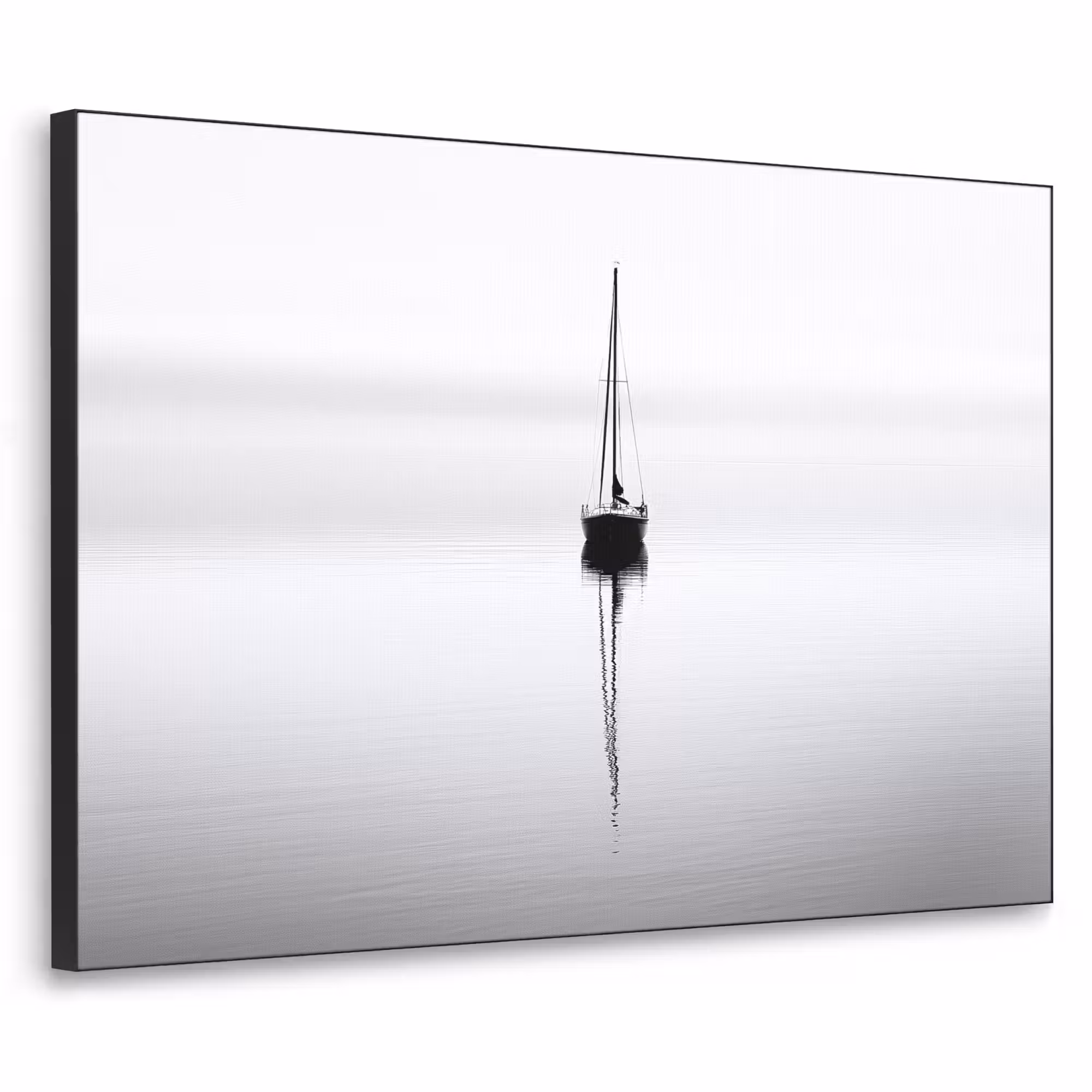 Art Frame - Zeilboot - Zwart - Water - Silhouet